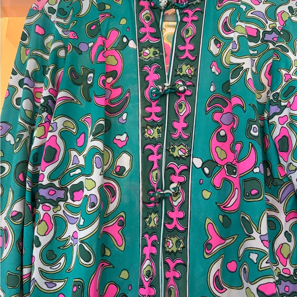 Vibrant Multicolor Patterned Jacket - image 4
